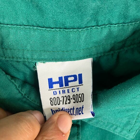 O'Reilly Auto Shirt Womens Small Green Work Uniform Short Sleeve Embroidered Top - Picture 3 of 8